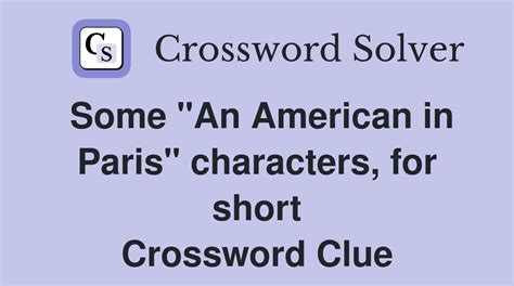 Paris divider crossword clue - If you haven't solved the crossword clue Paris divider yet try to search our Crossword Dictionary by entering the letters you already know! (Enter a dot for each missing letters, e.g. “P.ZZ..” will find “PUZZLE”.) Also look at the related clues for crossword clues with similar answers to “Paris divider” 